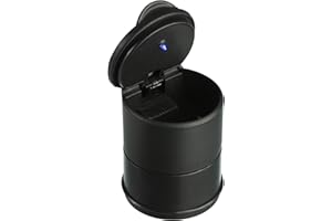 Cendrier pour voitures, poubelle automatique, accessoires de voiture, portable, petite poubelle, boîte de rangement, mini poubelle - Par TRIXES