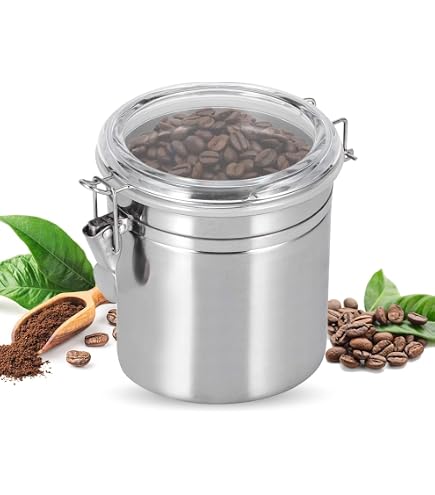 1,8-Liter-Aufbewahrungsbehälter aus 304-Edelstahl, luftdicht, mit 1,8-Liter-Aufbewahrungsbehälter aus 304-Edelstahl, luftdicht, mit