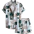 Leriya Fashion Men Relaxed Fit Rayon Night Wear Set