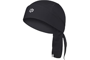 HASAGEI Bandana de sport pour homme et femme, bonnet de course d'été, élastique, respirant, absorbe la transpiration, bandana de motard pour homme