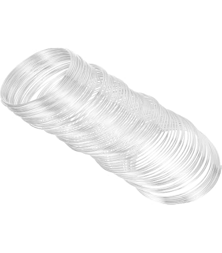 Artistic Wire Memory-Draht Für Schmuck – Oval, Vergoldet, 0,35 Unzen, Flexibel