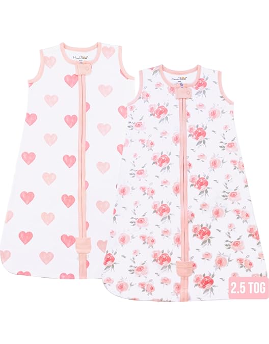 Ergobaby Babyslaapzak 0-6 Maanden - Verstelbare Slaapzak met Harnasgleuf en 2-Weg Ritssluiting, 2,5 Tog voor de Winter - Sterrenstelsel
