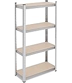 Handson extra zwaar metalen opbergrek 180x90x45cm 350kg aanbieding bij Handson extra zwaar metalen opbergrek 180x90x45cm 350kg aanbieding bij