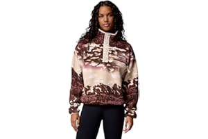 Columbia Helvetia™ Ii Printed Cropped Half Snap giacche capispalla in pile Donna (Pacco da 1)
