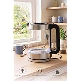 Cam Led Işıklı 1500W 1.8 L Kettle Su Isıtıcı