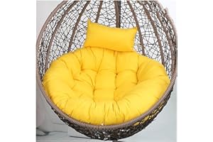 Awoyep Seat Cushion for Hanging Chair, Waterproof Hanging Chair Cushion, Cushion for Hanging Chair, Outdoor Hanging Chair Cushion, Comfortable for Hanging Chair Cushion, Cushion Hanging Basket (Color