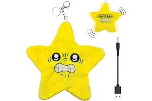 PICKONA 1 Pack Funny Shooting Star Plushies Toys - Cute Star Plush Toy - Fidget Toy - Swing Star Plush Toy - Moving Shooting Star Plush Toy - Gift for Friends, Girl Friends, Boy Friend, Sister