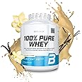 BioTechUSA 100% Pure Whey | Protein Powder with BCAA and Glutamine | Gluten-Free, Palm Oil Free | 21g Protein per Serving, 2.27 kg, Bourbon Vanilla