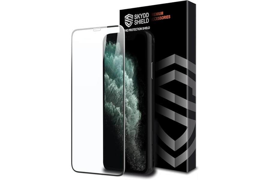 Skyddshield Military-Grade Gorilla Tempered Glass For iPhone 11 Pro, iPhone X and iPhone Xs (5.8 Inch) With Installation Kit