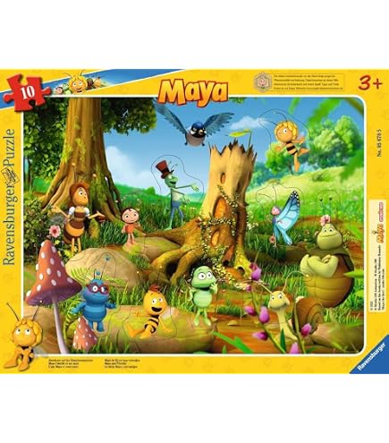 Ravensburger - 06121 1 - Puzzle - Le Monde De Maya LAbeille