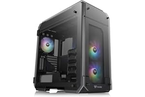 Boitier E-ATX Thermaltake View 71-A RGB avec Panneaux vitrés (Noir)