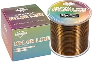 SeaKnight COLORMAX - Línea de Pesca de Nailon de 500m, monofilamento Suave, súper Fuerte, Pesca de Carpa, Pesca en el mar, 2-35LB