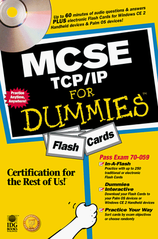 McSe Tcp/Ip for Dummies Flash Cards (Certification for Dummies Series)