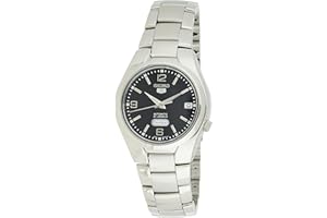 Seiko Orologio Analogueico Automatico Uomo con Cinturino in Acciaio Inox SNK623K1