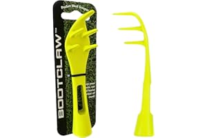 Bootclaw Pocket Mud Scraper for Football Boots, Rugy Boots, Hiking Boots, Running Shoes, Golf Shoes and Wellies – Easily removes Mud from Studs, Cleats, Grooves and Treads.