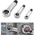 QWORK® Nut Splitter Set, Rusted Damaged Nut Breaker Extractor Remover Tool, 9-12mm/12-16mm/16-22mm (3 Pcs)