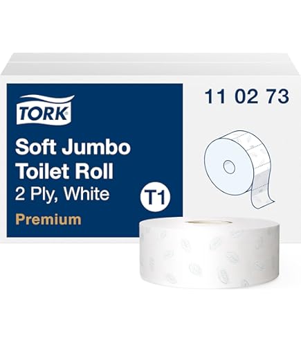 White Centrefeed Rolls 2Ply 185mm X 135 Metres - 6x Per Pack | CH002-C - Foto 7