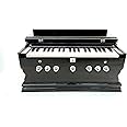 KHALSA MUSICAL Harmonium- 3 1/4 Octave, Double Bellow, 39 Keys,7 Stopper, 2 Reeds (Bass- Male) With Cover