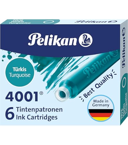 pelikan extra grote-inktpatronen ilo 4001 gtp/5 koningsblauw