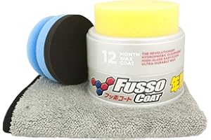 ‎SOFT99 Soft99 The New Fusso Coat 12M Light, Versiegelung inkl Pad & DFT Microfasertuch
