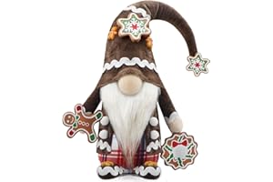 Gehydy Weihnachtswichtel Figuren Weihnachtsdeko Wichtel Weihnachten Deko Wichtel Zubehör Dekoration Christmas für Home Küche 43cm