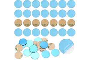 HAEPXYBY 100 Piezas Láminas Metálicas Autoadhesivas, Placas de Metálicas con Adhesivo Redondas para Figuras de Toneladas, para Soporte Teléfono Movil Coche Magnético