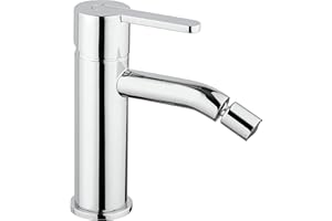 Paini - Gaia 306 Rubinetto Miscelatore Bagno Monocomando con Scarico Automatico per Bidet, finiture Cromate e brillanti, Design accattivante, interamente prodotto e lavorato in Italia