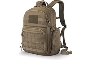 HALOVIE Zaino Militare Tattico 25L, Zaini da Trekking Zaino Multi tasche per Viaggio Escursioni Campeggio Pesca