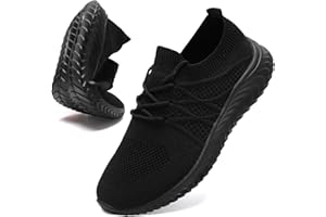 UNQWQZ Sportschuhe Damen Sneaker Leicht Hallenschuhe Turnschuhe Bequem Laufschuhe Slip-On Tennisschuhe Running Schuhe Damen Outdoor