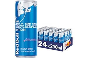 Red Bull, Boisson énergisante, Goût Juneberry, lot de 24x250ml