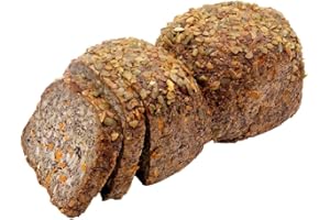 ‎WE LOVE BAKERY Lower-Carb-Brot mit Mandel & Karotte - Keto | glutenfrei | Paleo | ohne Hefe | 0,90 kg
