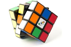 RUBIK'S, SPIN MASTER, Il Cubo di Rubik's Classico 3X3, l'Originale, per bambini dagli 8+, Rompicapo Professionale a combinazione di colori, problem-solving