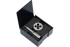 VÖLKEL Set di pescatori | BSF 3/8 x 20 filettature | set di filettatrici HSS BSF 3/8 | filettatura per pescatore | filettatura interna e filettatura esterna