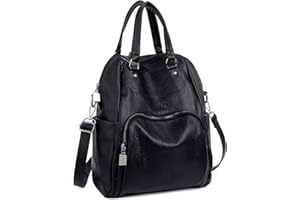 UTO Women's Backpack Handbag in Multi-Way, Fashion Vogue Soft PU Leather