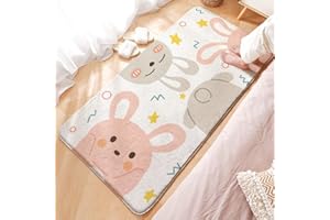 MOSHOINOT Tappeti Runner Lungo Tappeto per comodino Lavabile Corridore Scendiletto di zona Bambini per Cameretta dei bambini Morbido Tappetino Salotto Soffice Soggiorno Tappetini Gioco Bambini 40 x 120 cm
