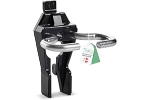 Raaco Zangenhalter Clip 5-17 für Lochwand & Werkzeugwanden, 17 mm Länge, Spezialhalterung für Zangen, Robuste Werkzeughalter aus Stahl & Polyacetal, Set von 3, Lochwand Zubehör, Lochwand Haken