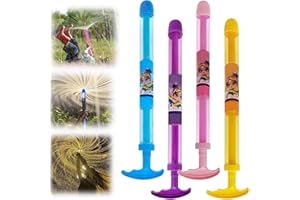 Efymosce Pack of 4 Fireworks Water Gun Toy, Water Spray Toy, Romantic Fireworks Water Squirter, Citaway Fireworks Water Gun for Bathing, Pool, Party, Beach and Playground (A)