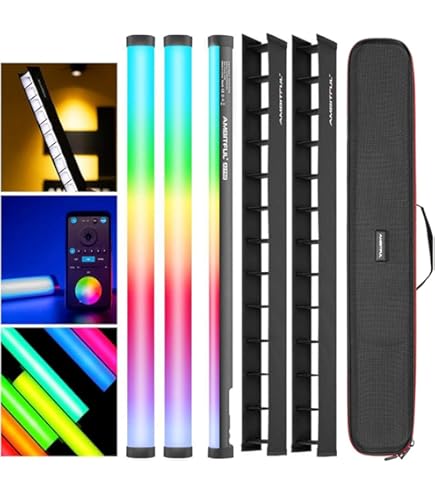 GODOX LC1000R Handheld RGB Tube Light, 2500K-8500K RGB Stick Light
