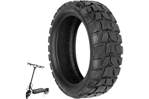 VOLOHAS 10x2,75-6,5 Pneus tout-terrain pour KuKirin G2 Master, Speedway5, Dualtron3 Kugoo G Booster, Hitway H5, T4 Max Scooter électrique - Pneu tout-terrain élargi et épaissi de rechange (1 pièce)