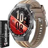 Rongep [Curved-End] Huawei GT6 Pro 46mm/GT5 Pro 46mm ile Uyumlu Kordon Dokuma &Ouml;rg&uuml;l&uuml; Yumuşak ve Rahat Kullanımlı GT6 Pro Kord