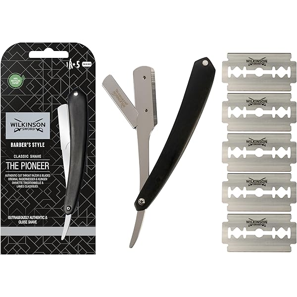 Contenitore Per Lame Da Barba LALAFINA - 4 Pezzi, Nero, Sicuro E Riciclabile Per Casa O Barbiere