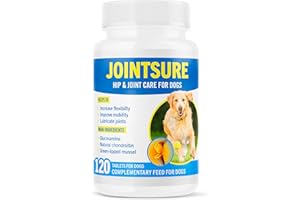 JOINTSURE Joint Supplements for Dogs – 120 Tabs, Joint Structure & Mobility for Dogs| Advanced Formula