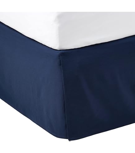 Bed Skirt 12 Inch Drop Red Queen Dust Ruffle Queen Size Bed Skirt