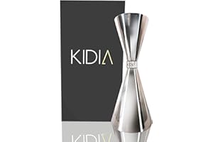 Kidia, Misurino Professionale in Acciaio Inox con Misurazioni in Millilitri