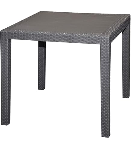 Inklapbare balkontafel staal vierkant, Donkergroen Inklapbare balkontafel staal vierkant, Donkergroen