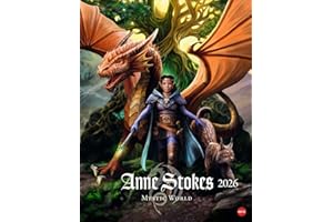 Anne Stokes: Mystic World Posterkalender 2026: Mystische Wesen in einem Wandkalender für Fantasy-Fans. Kalender im Format 34 x 44 cm.