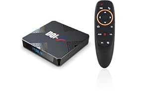 DQI-K Android TV BOXES,2024 NEW 4GB 64GB Android 13 TV BOX With Gyroscope Voice remote control Allwinner 618 Quad Core 64-bit chipset Support 4K 6K 2.4G&5.8G WiFi 6/BT5 tv box android
