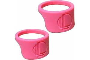 Lulix Fitness ringskydd - halkfri silikonring för gym och sport, förhindrar repor, klämning och skador på dina smycken, (2 st)