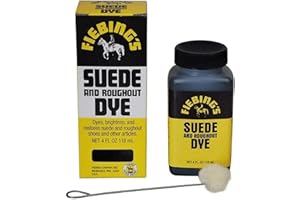 Fiebing's Suede Dye - Wildleder-Nubukfarbe 4oz (118ml) (Medium Brown)