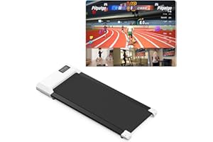 Superun Raceable Cinta de Correr para Dispositivo Portatil Alta Tecnología, MAX 136kg App Control Cinta de Andar Escritorio, 2,5HP Walking Pad Treadmill con Crusos Ejercicios y Multi-Jugador Carrera